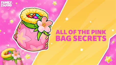 where is the pink bag on family island|family island game pink bag.